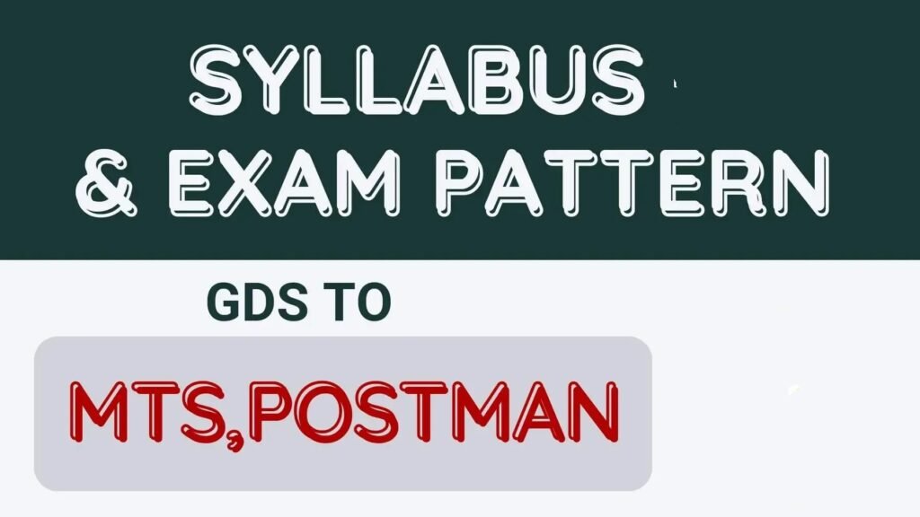 Comprehensive Guide 2 Excelling in the GDS to Postman Exam Syllabus & Exam Pattern